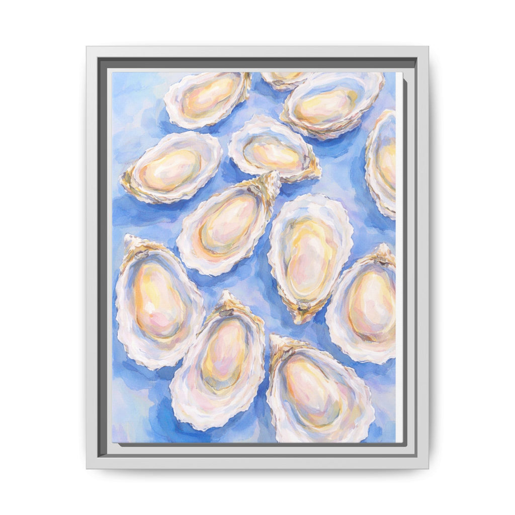 Copy of Seashell Watercolor Matte Canvas Print — Framed Coastal Wall Art